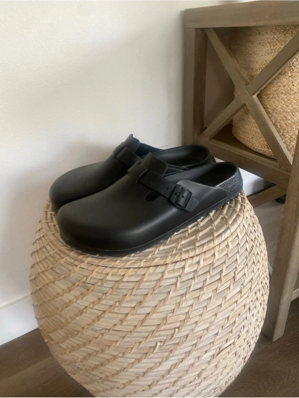 Birkenstock Black EVA Slip-On Clog with Adjustable Strap